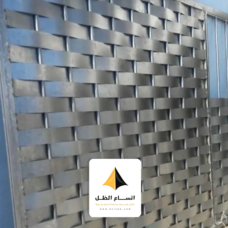 تركيب سواتر حديد مجدول الدمام