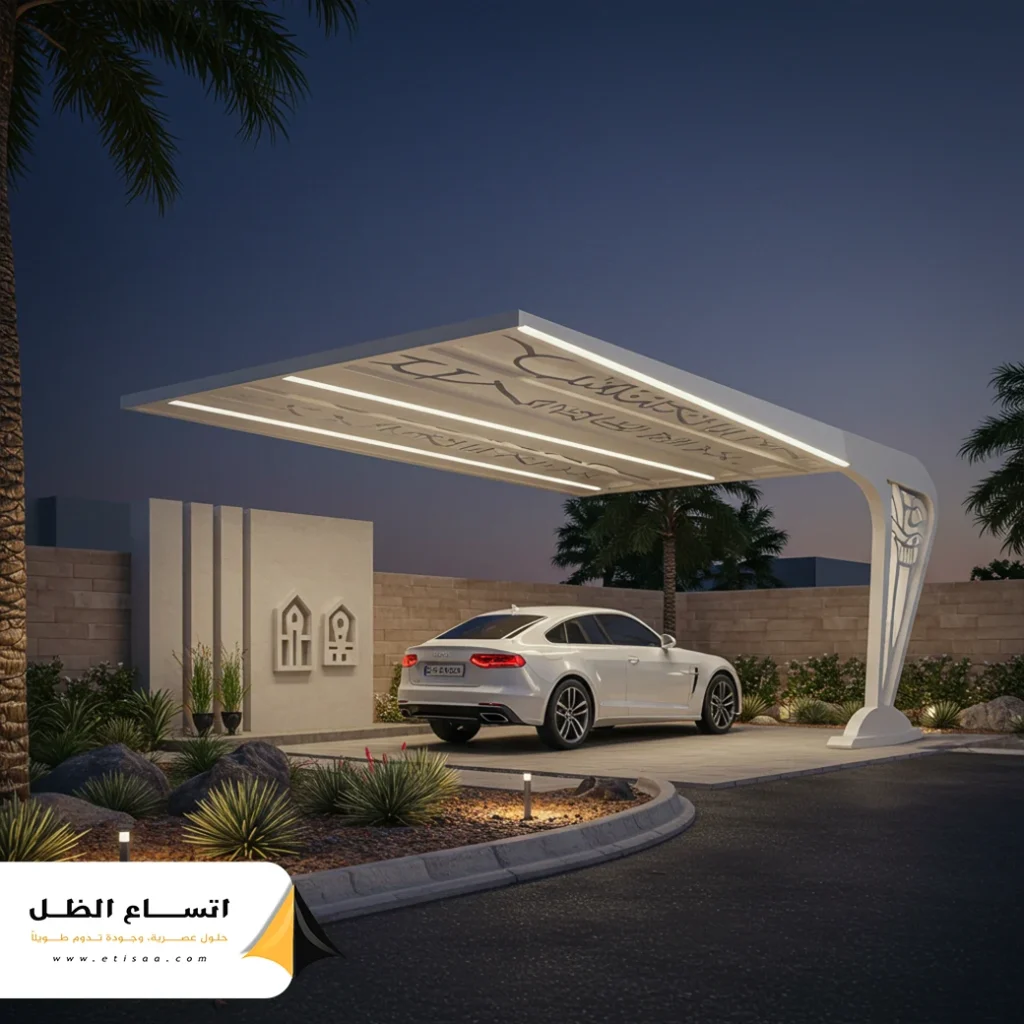 اشكال المظلات الحديثة للسيارات