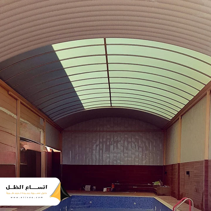 تغطية مسبح بالحوش