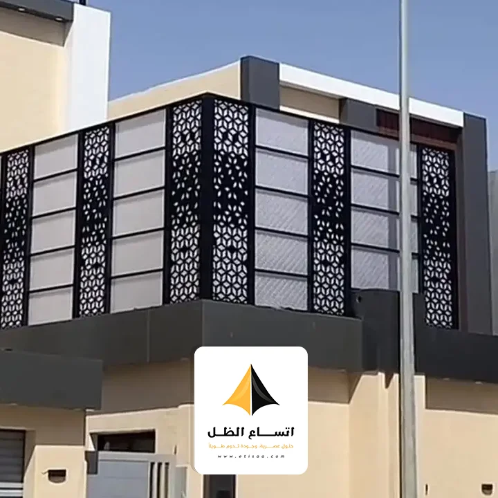 ساتر لكسان مع حديد ليزر